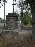 Odrestaurowany pomnik w Grzegorzach