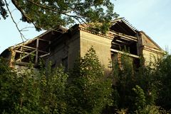 Ruiny Dworu w Silginach. Fot. Mieczysław Kalski